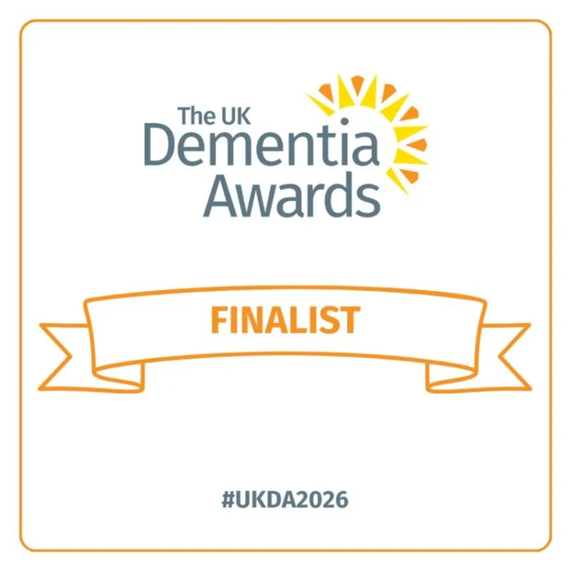 Adopt A Grandparent shortlisted for UK Dementia Award, recognising the vital role of connection alongside care