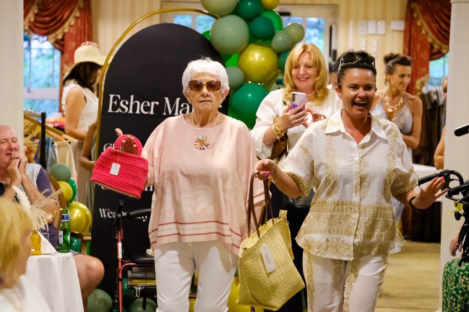 Esher Manor Care Home Raises Funds for Adopt a Grandparent with Community Fashion Show