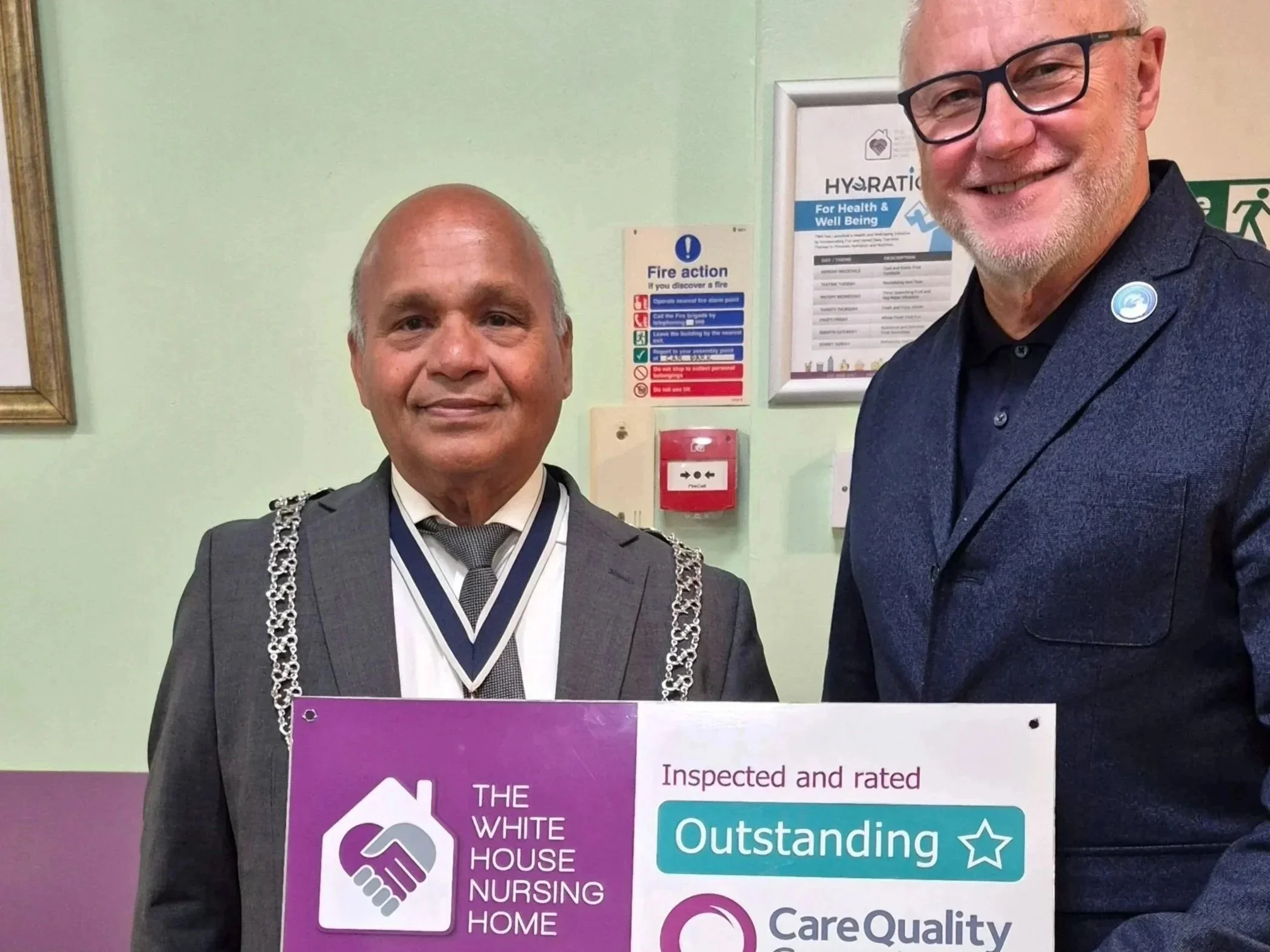 Celebrating an Outstanding Achievement at The White House Nursing Home