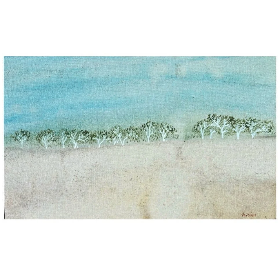 Back after a couple of weeks visiting Melbourne and some national parks. 
This work has been living with @sunshinemarchartist for a long long time. She collected from an exhibition for me and then it has taken years and years to catch up again (her c