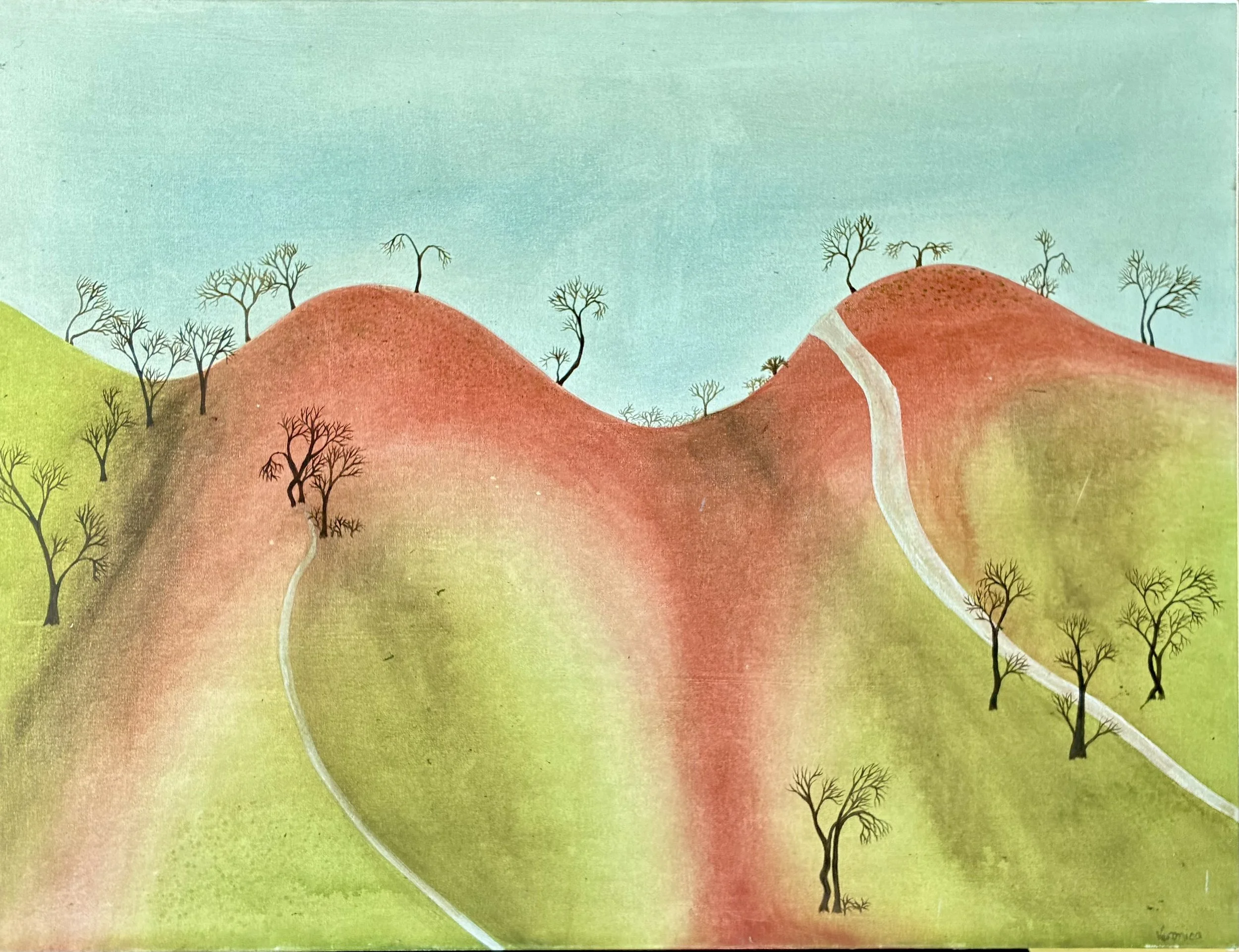 Italowie Turnoff, acrylic on canvas, 106.5 x 81cm