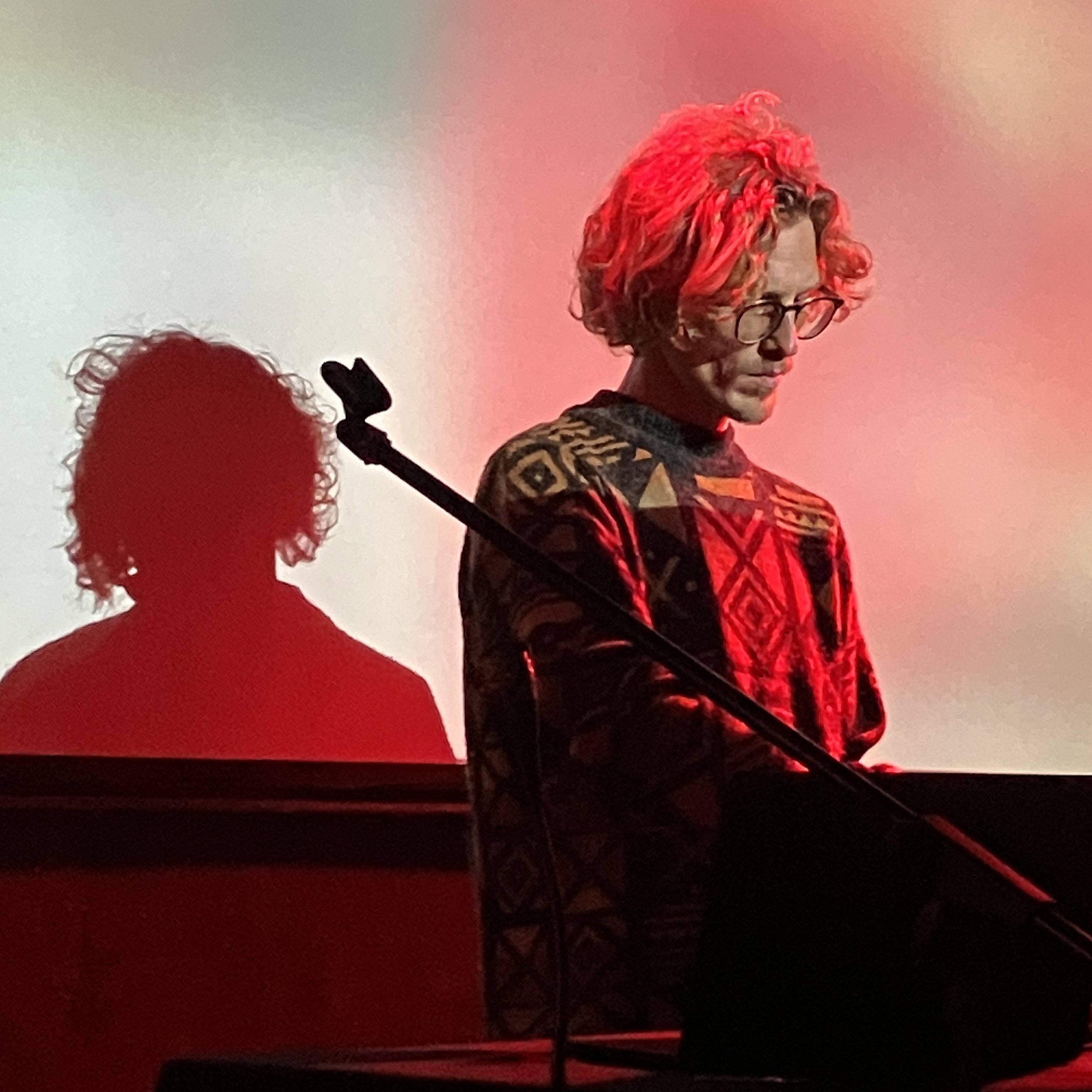 Kim[bal] performing experimental electronic live set