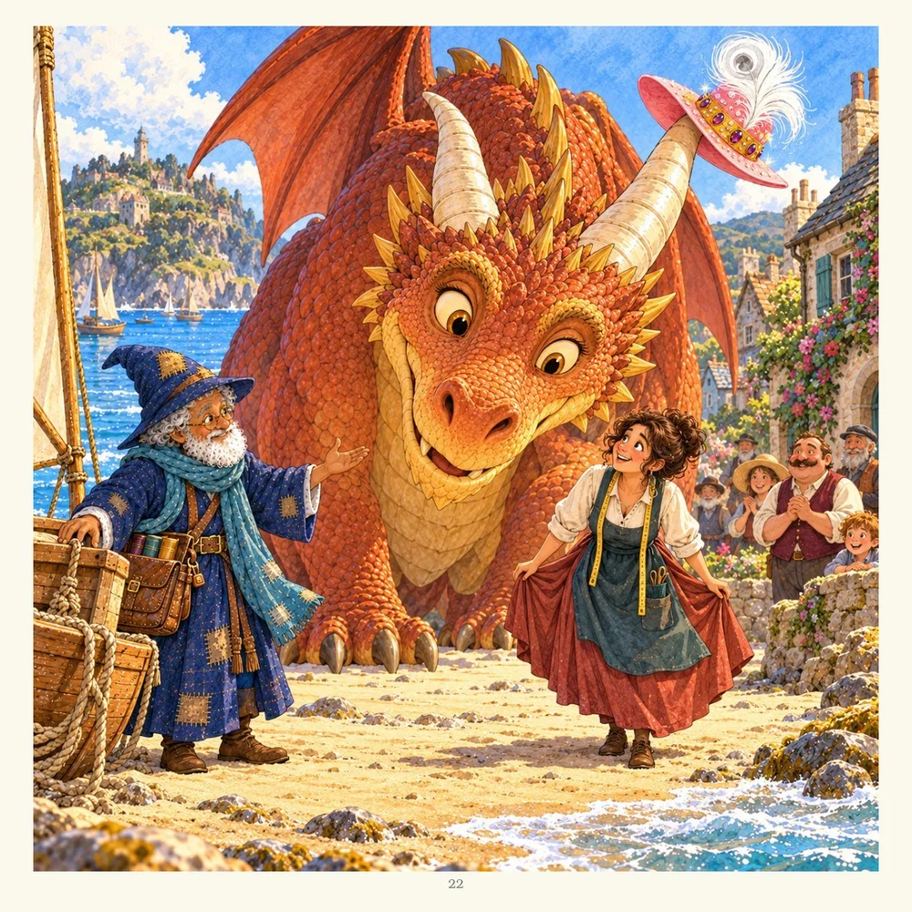 Page 22 of Simon C. Bookish and the Dragon
