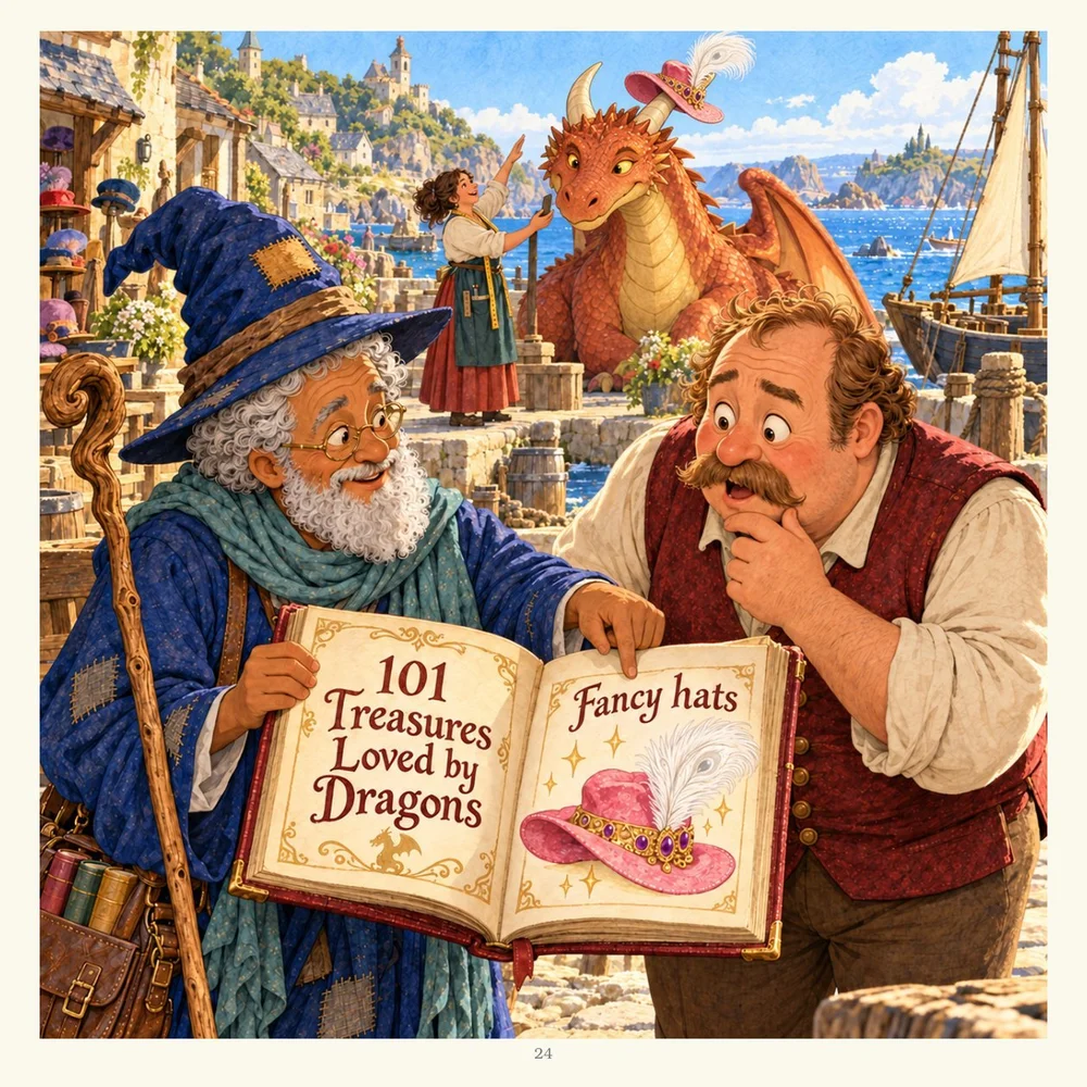 Page 24 of Simon C. Bookish and the Dragon