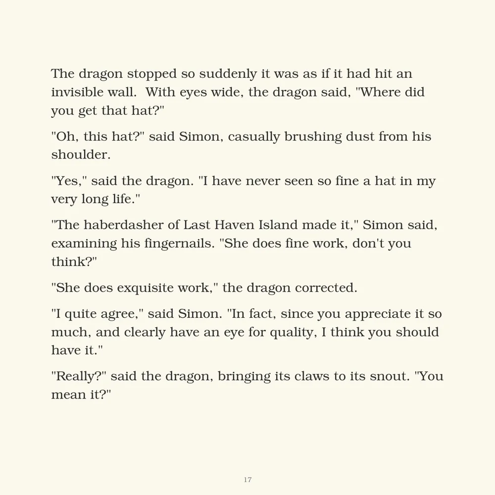 Page 17 of Simon C. Bookish and the Dragon