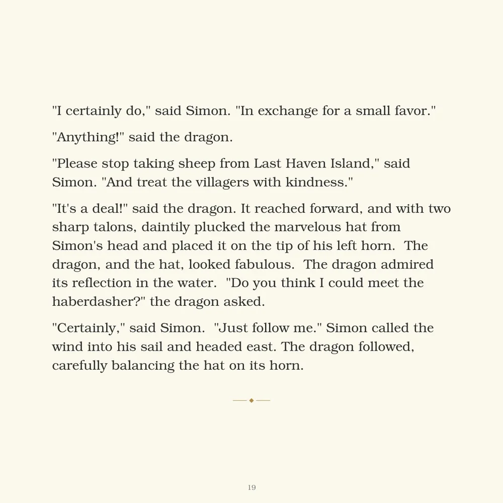 Page 19 of Simon C. Bookish and the Dragon