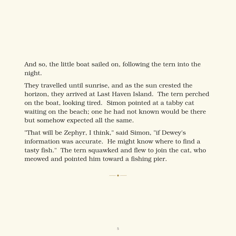 Page 5 of Simon C. Bookish and the Dragon