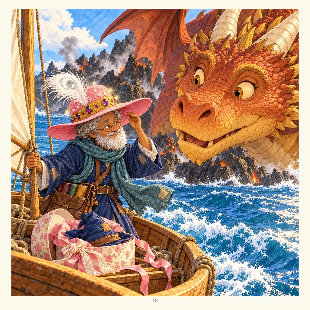 Page 18 of Simon C. Bookish and the Dragon