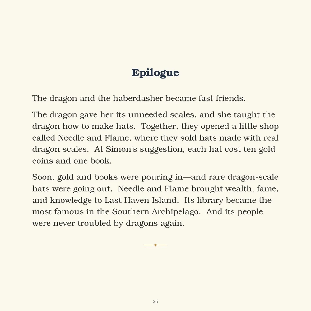 Page 25 of Simon C. Bookish and the Dragon