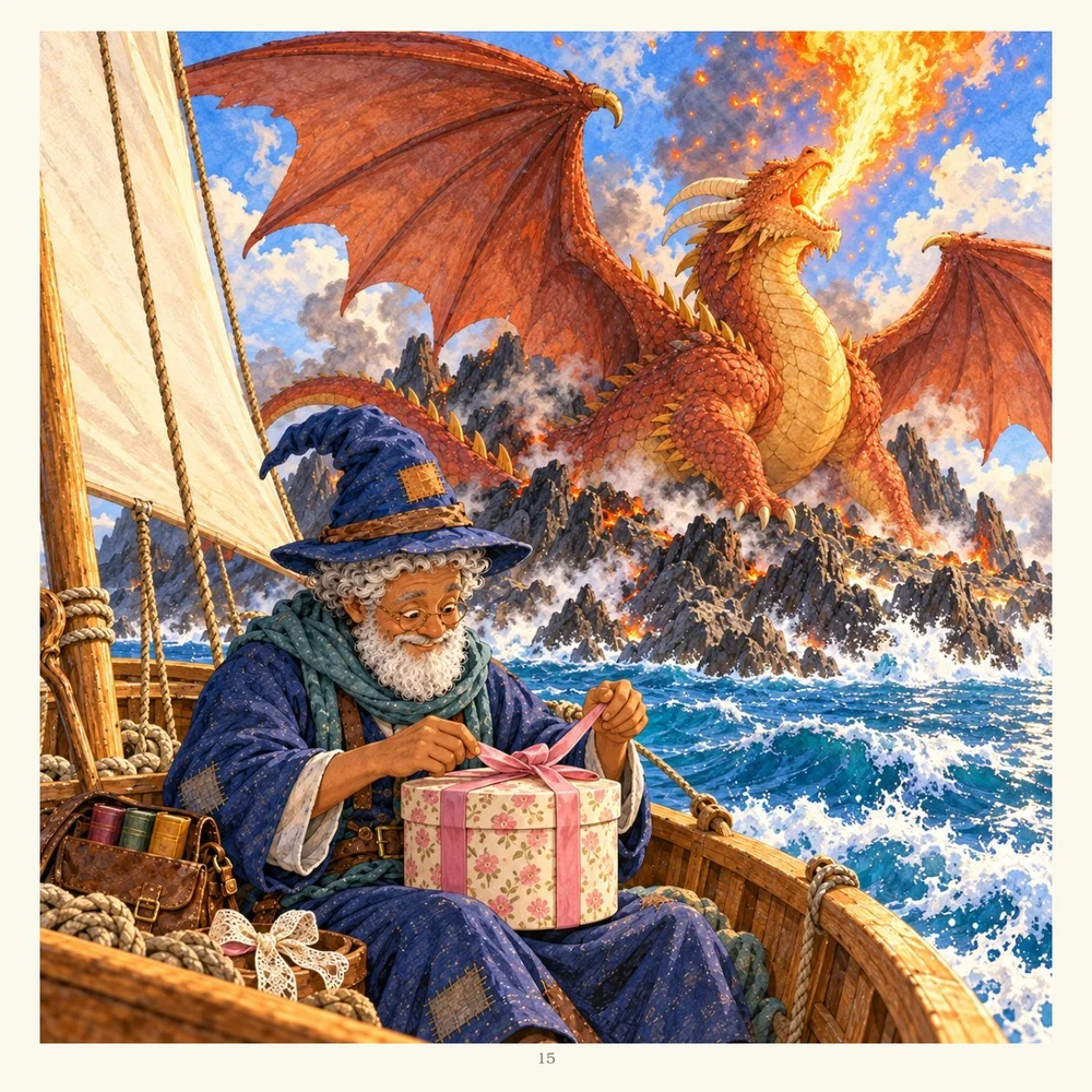Page 15 of Simon C. Bookish and the Dragon