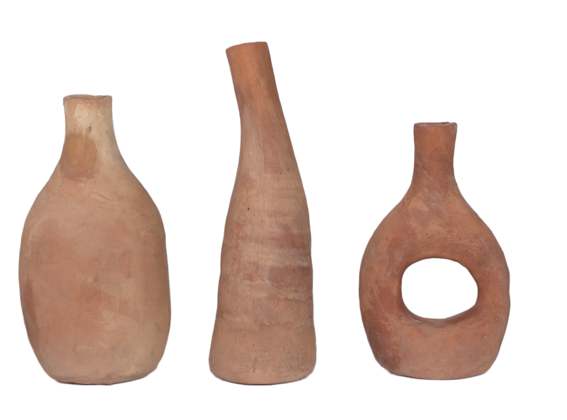 Minimal vases terra set ( 34,-)
