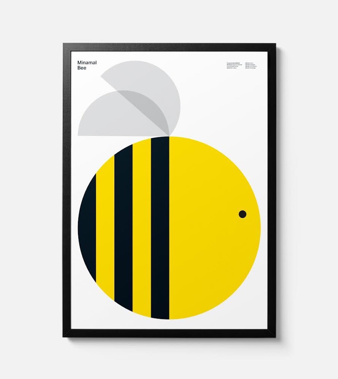 Minamal Bee is buzzing to be on sale in time for the @dulwichfestival 
@artistsopenhse #dulwichfestival #artistsopenhse 
-
-
-
-
-
⁠#graphicdesign&nbsp;#poster#fruitsartclub&nbsp;&nbsp;#typography&nbsp;#icographica&nbsp;#print&nbsp;#tdkpeepshow&nbsp;