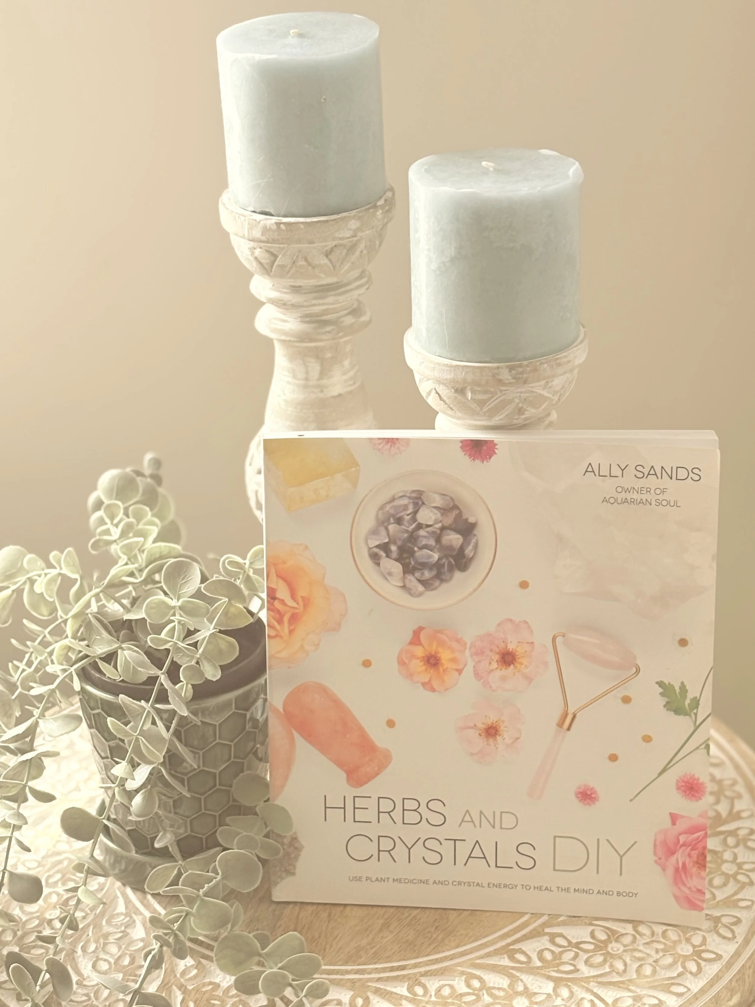Herbs & Crystals DIY