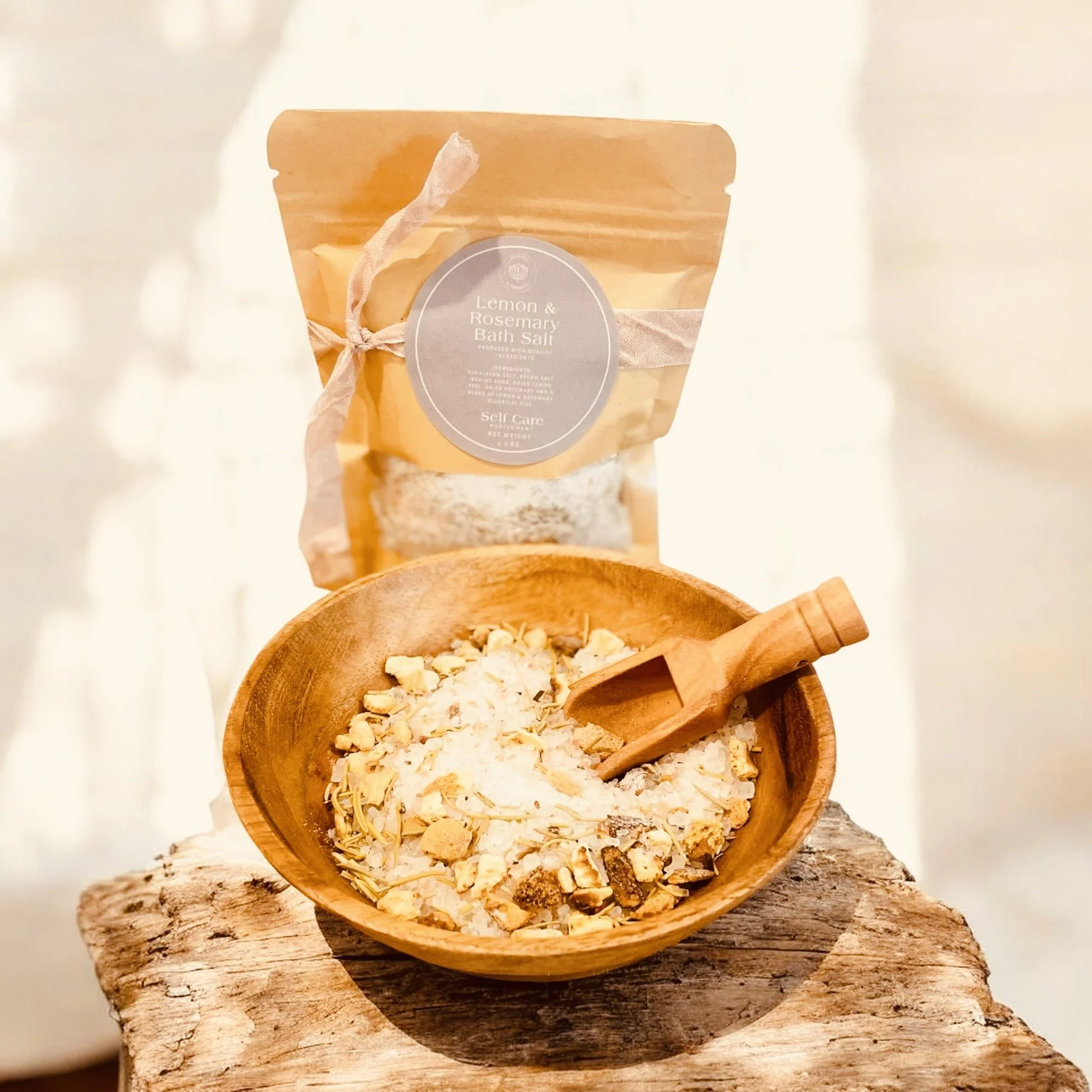 Lemon & Rosemary Bath Salt