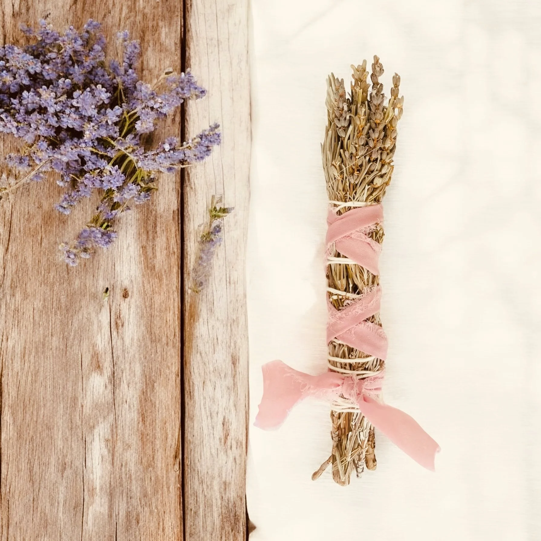 Lavender & Rosemary Smudge Stick