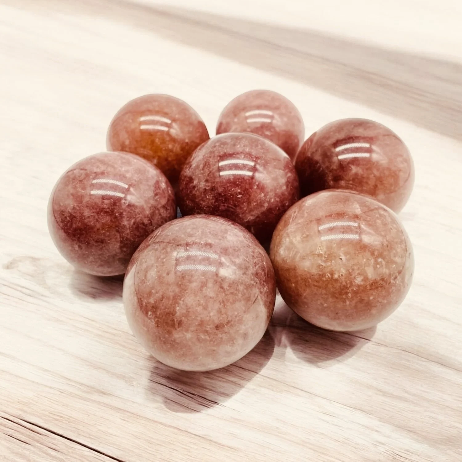 Strawberry Quartz Sphere