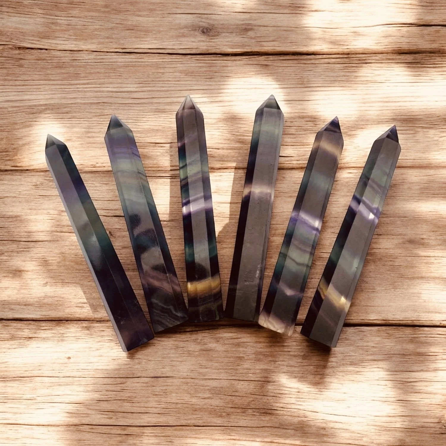 Rainbow Fluorite Tower