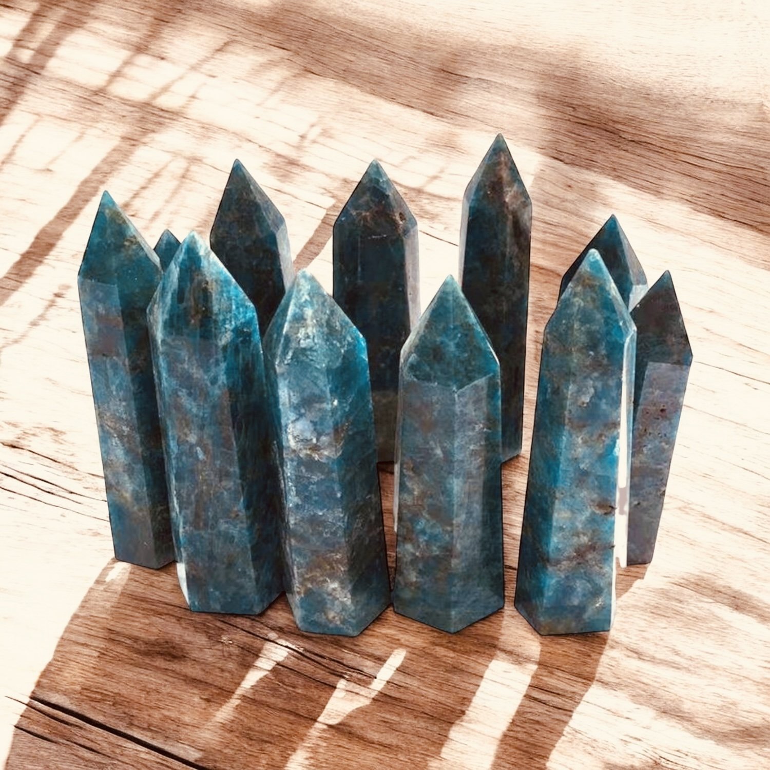 Blue Apatite Tower