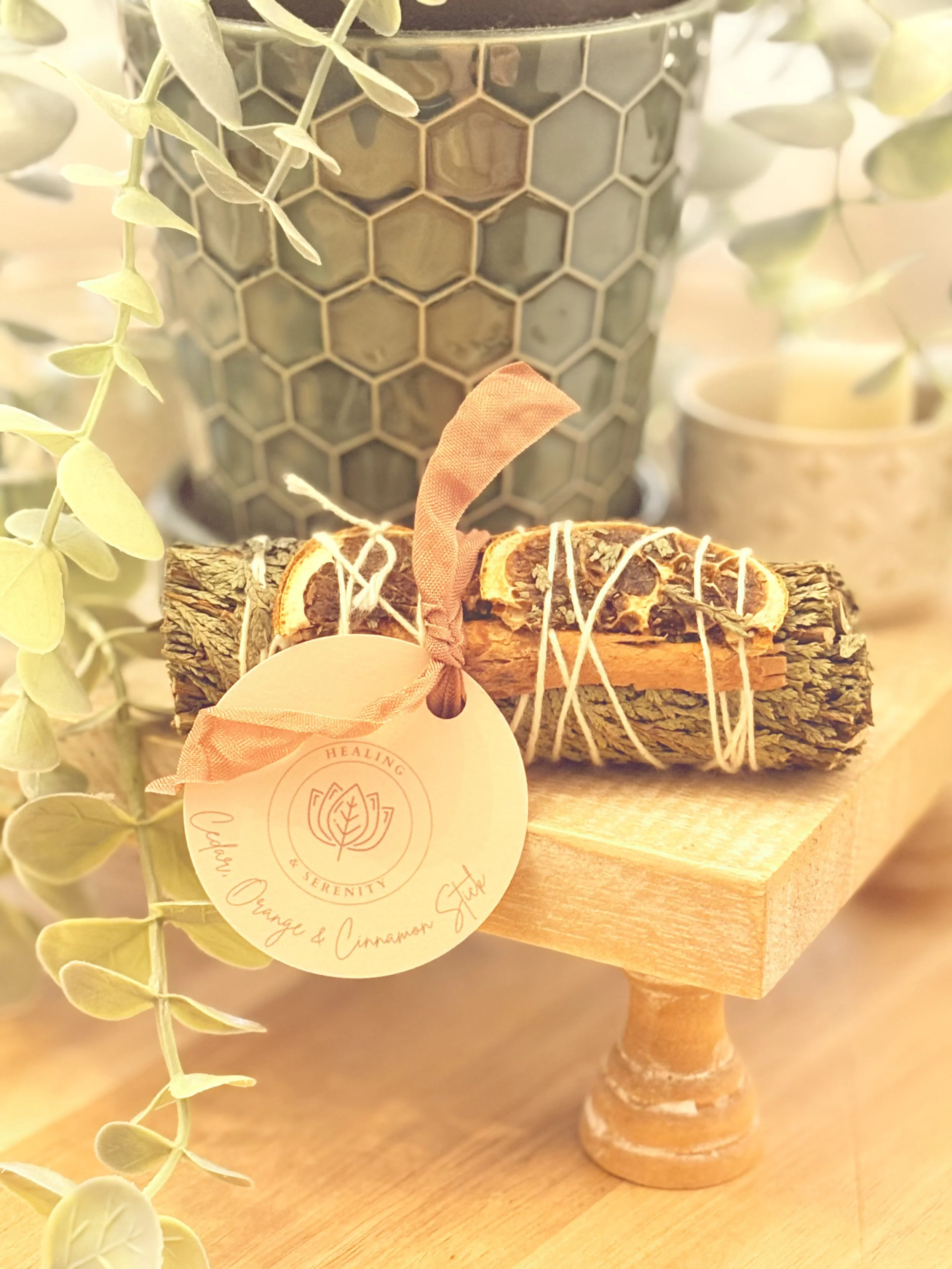 Cedar, Orange & Cinnamon Stick