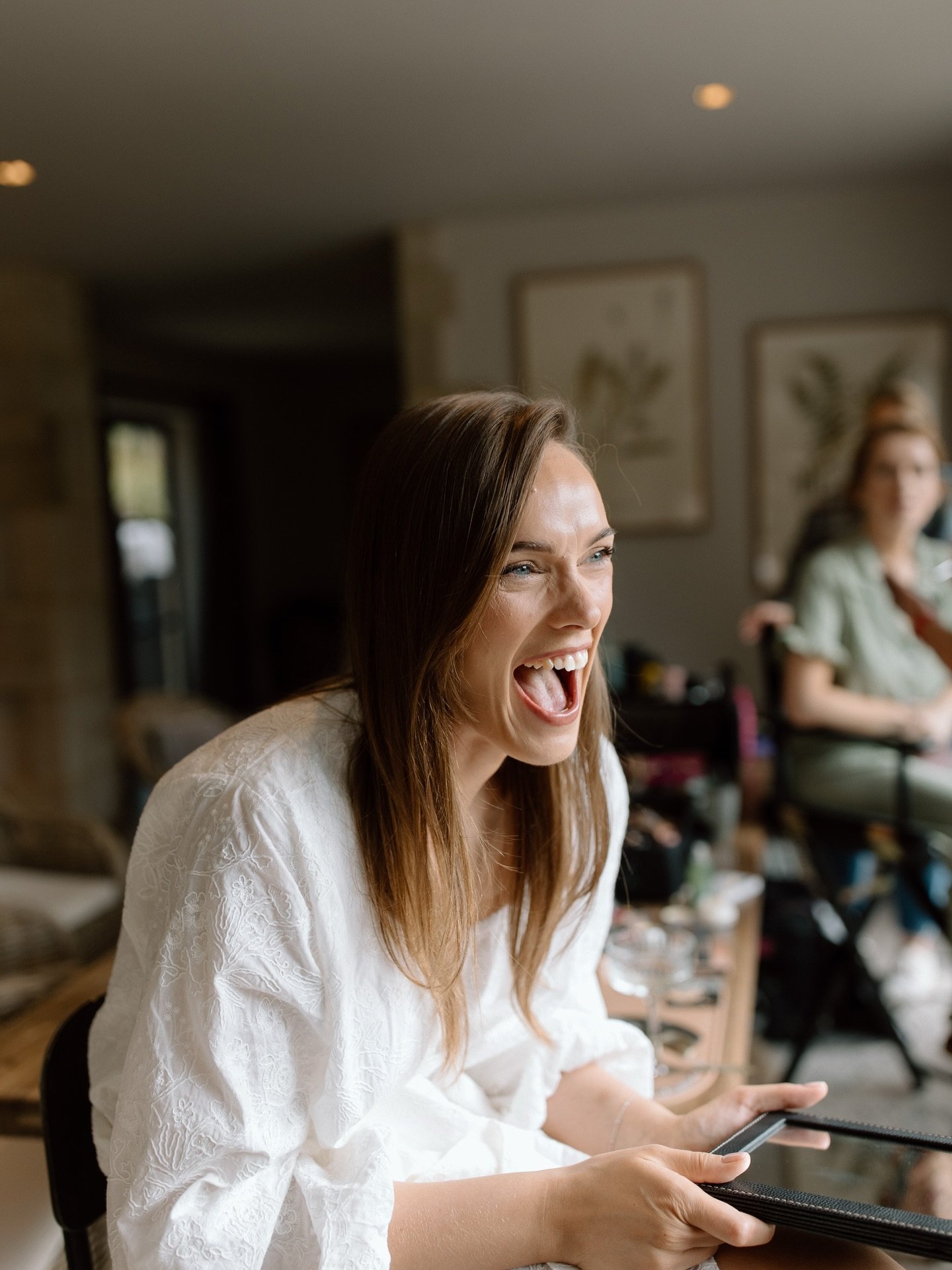 T H E mirror reveal moment&hellip;. Honestly momentarily probably the most nerve wracking moment for us stylists of the whole morning, quickly followed by the absolute best feeling!! 

Joanne&rsquo;s face says everything we could say and more- thank 