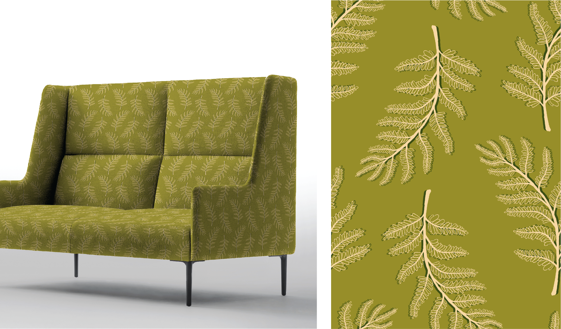 2nd pattern mockup & single repeat