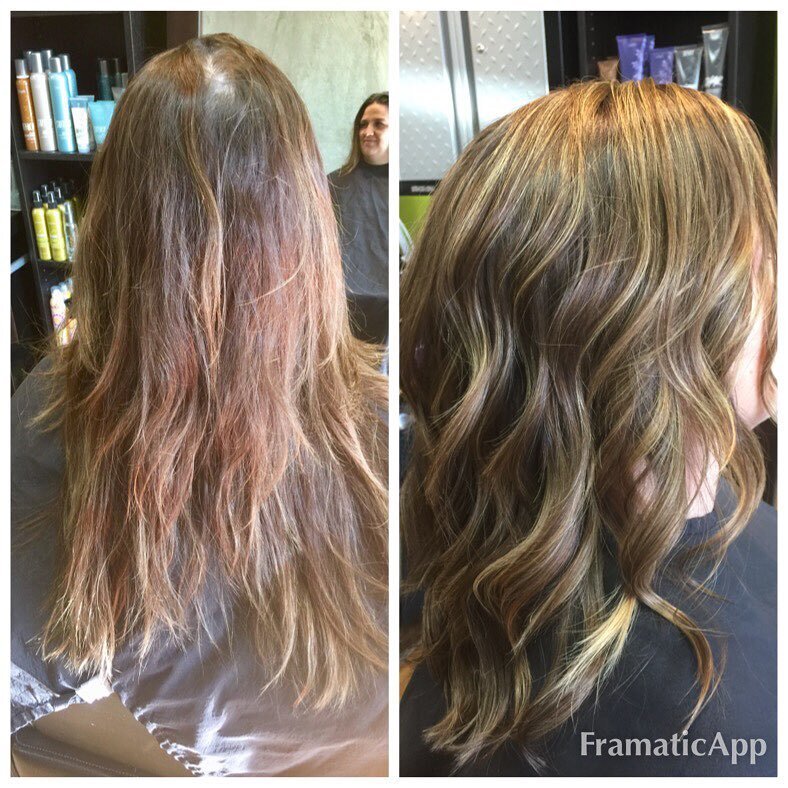 Gorgeous transformation and some needed hair love today for this beauty!
#redkenhaircolor