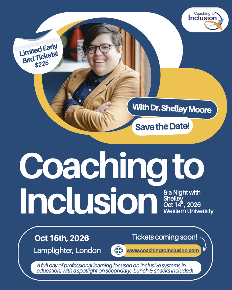 Coaching to Inclusion with Dr. Shelley Moore