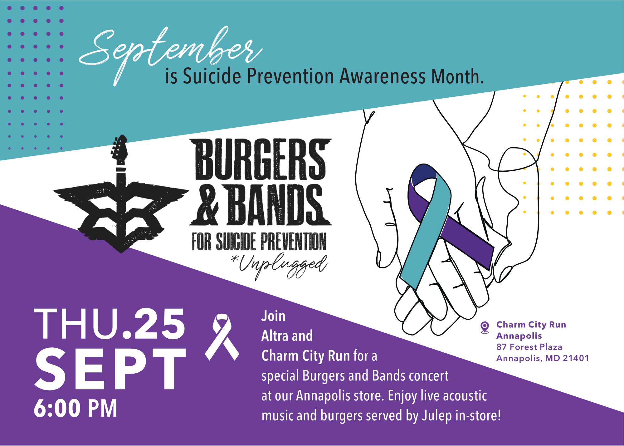 Burgers & Bands Unplugged