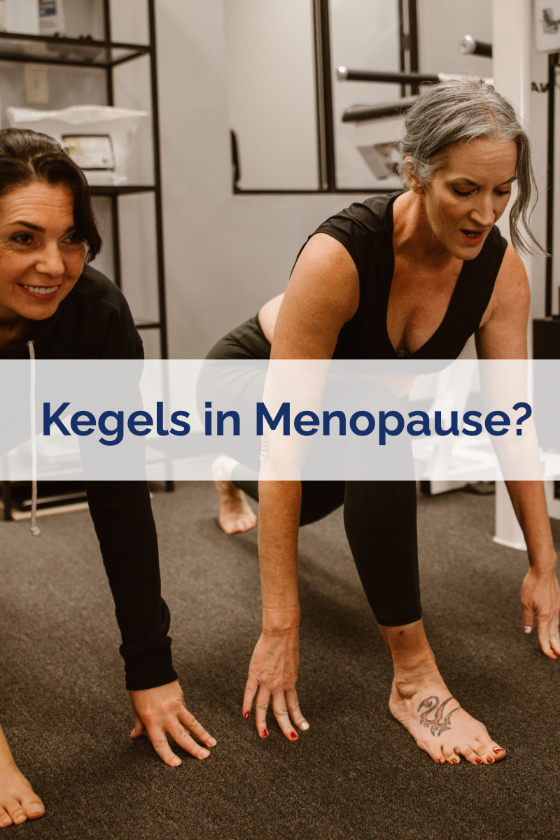 Menopause and Bladder Leaks, are Kegels the Answer?