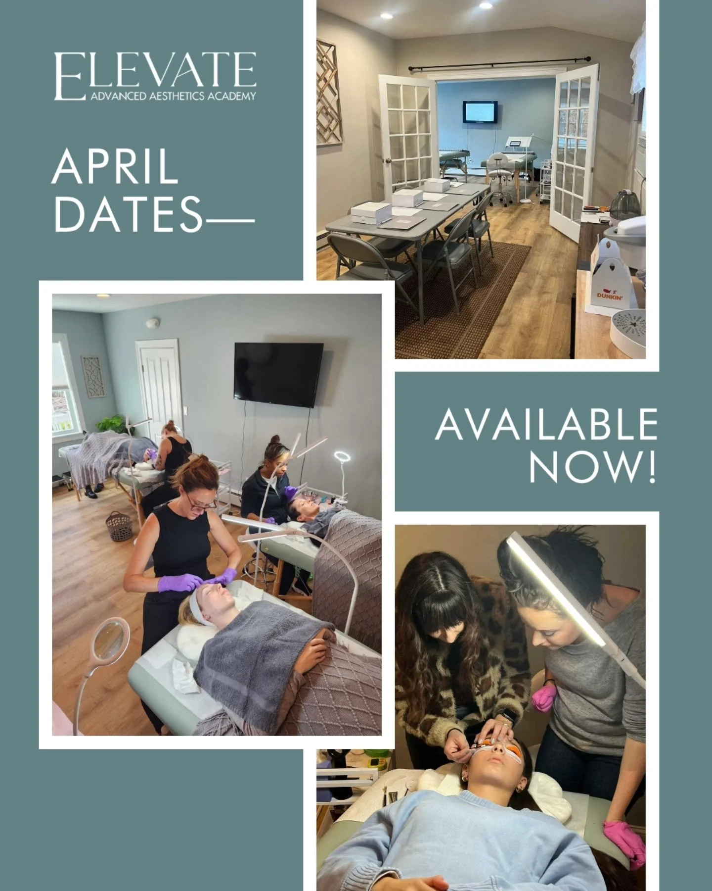 APRIL CLASSES ANNOUNCED! 

Are you looking to elevate your craft? Don&rsquo;t wait&mdash;our April class dates are now live!

Wondering if we have a payment plan option? We do! You can choose Afterpay with 4 bi-weekly interest-free payments OR we als