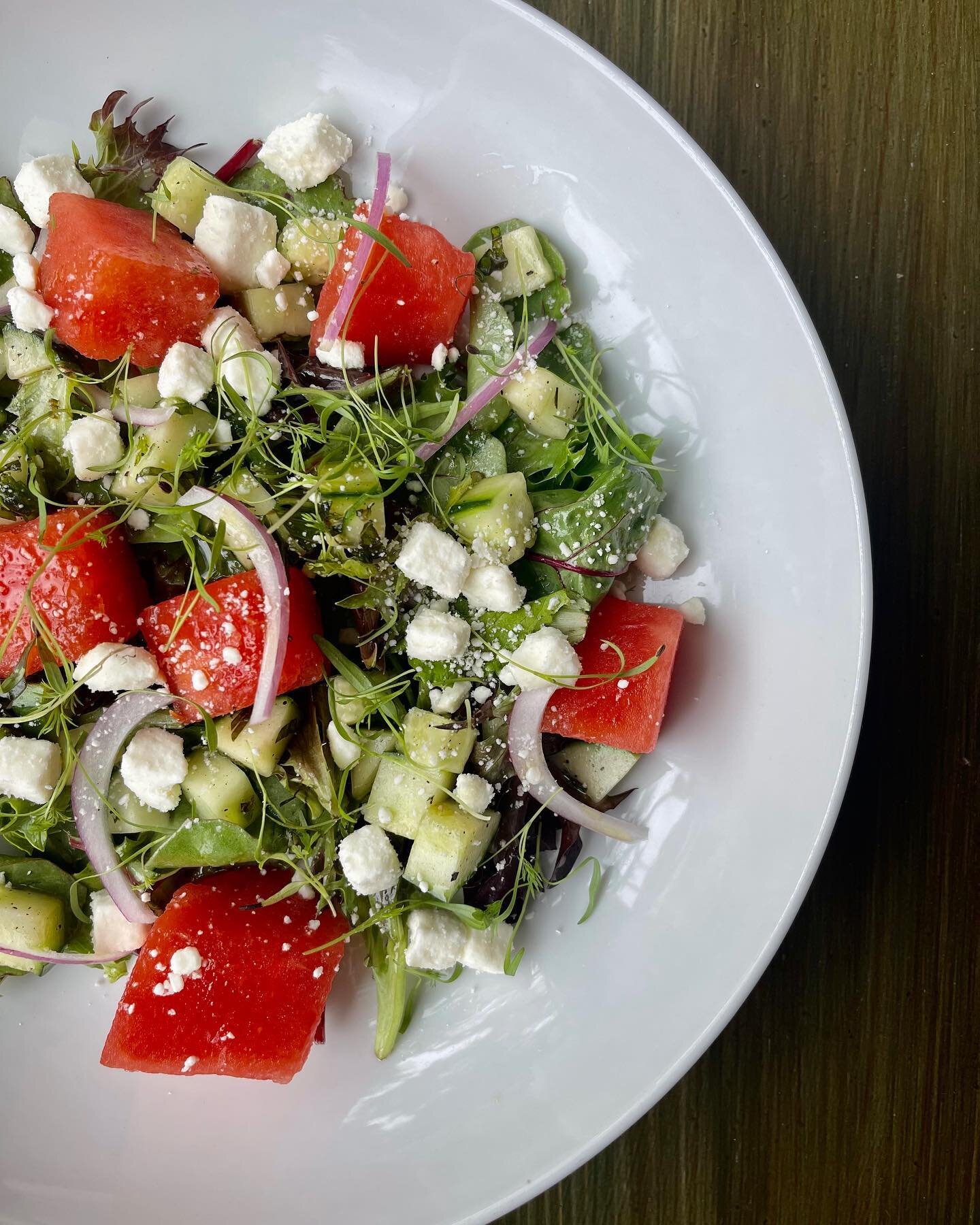 Summer is winding down and Labor Day is right around the corner! Our end of summer menu shines light on our seasonal favorites like our watermelon feta salad.  This three course menu is available for dine in and takeout until September 11. 

#colling