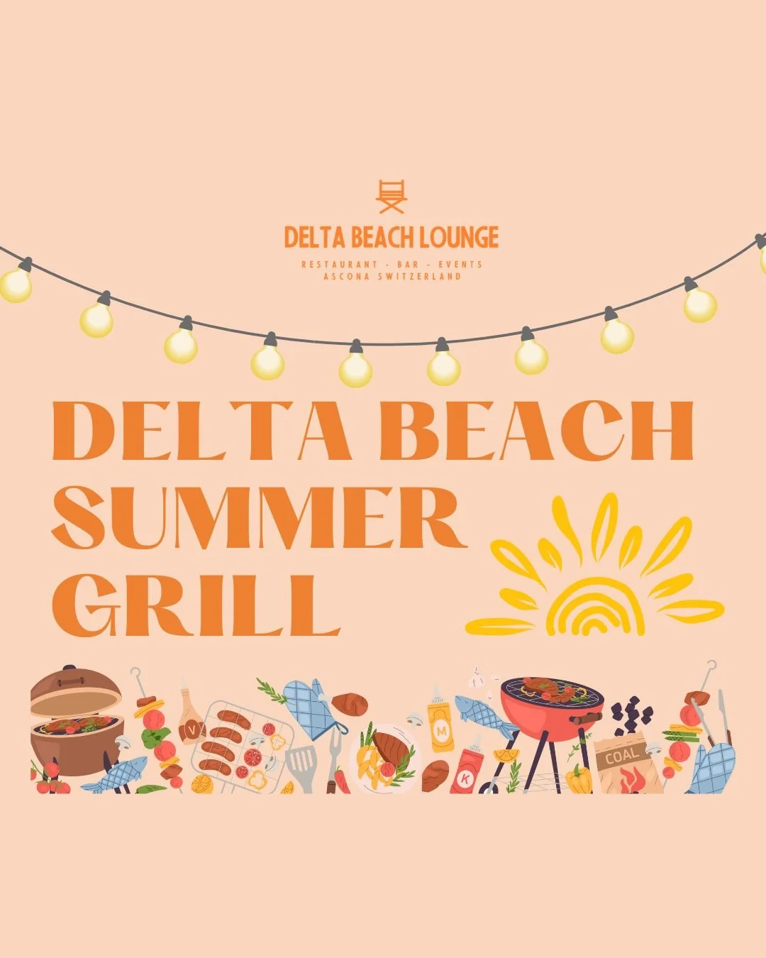 delta beach summer grill