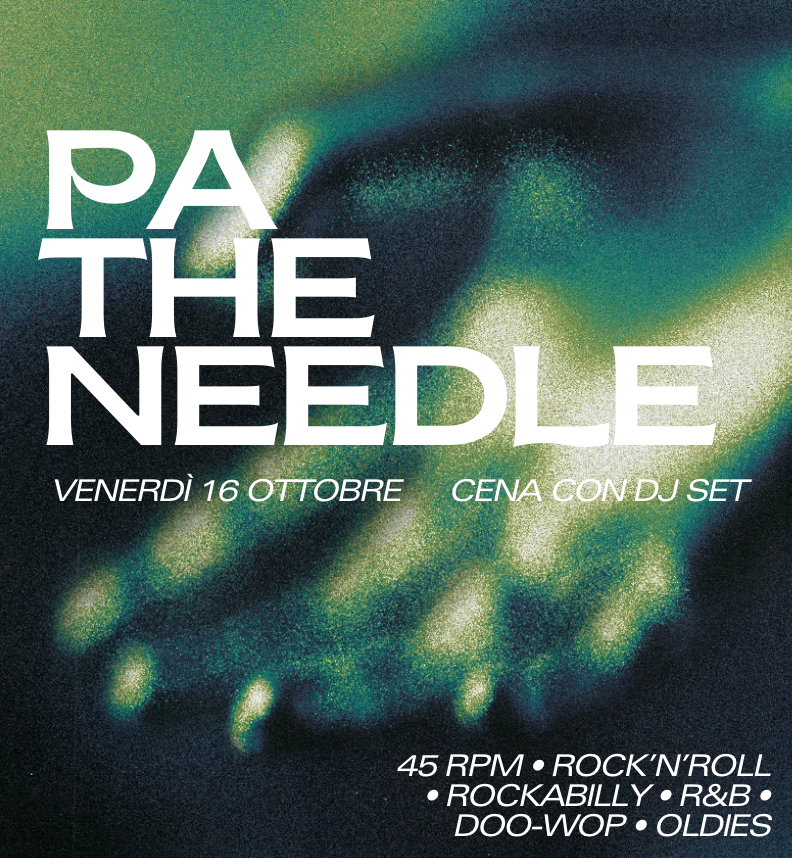 Pa the needle - cena Dj set 