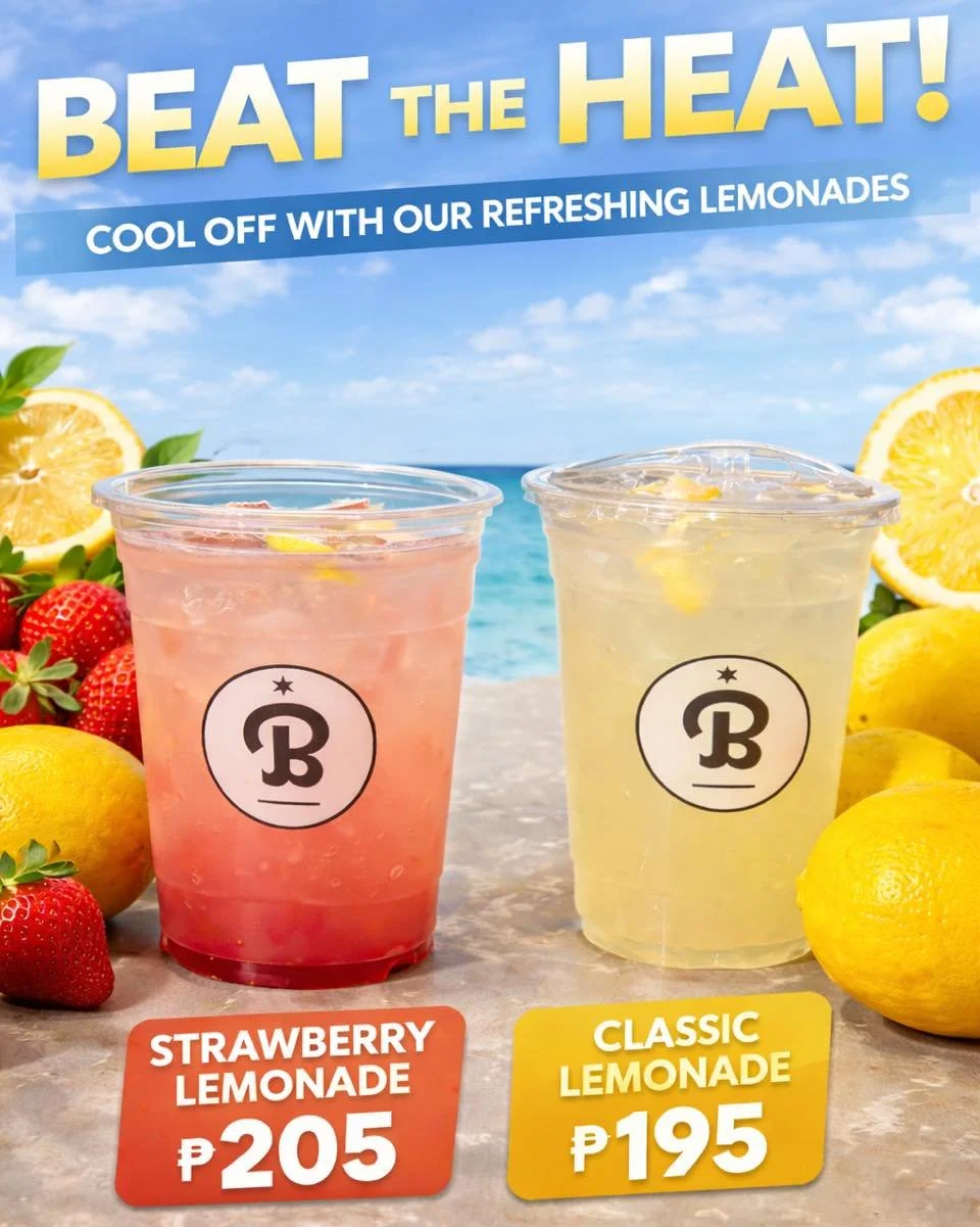 Heat hitting hard? We made something better. ☀️
Ice-cold, refreshing, and exactly what you need right now.

Strawberry 🍓 or Classic 🍋? 
either way, it&rsquo;s a win.
Pull up and cool down.

#ButterManila #BeatTheHeat #SummerDrinks #StayCool #CafeVi