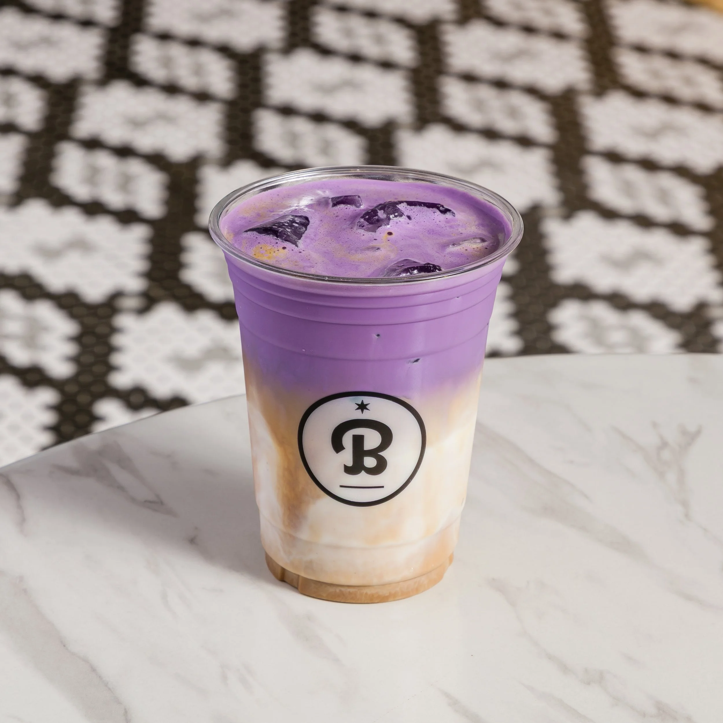 Ube Cream Latte