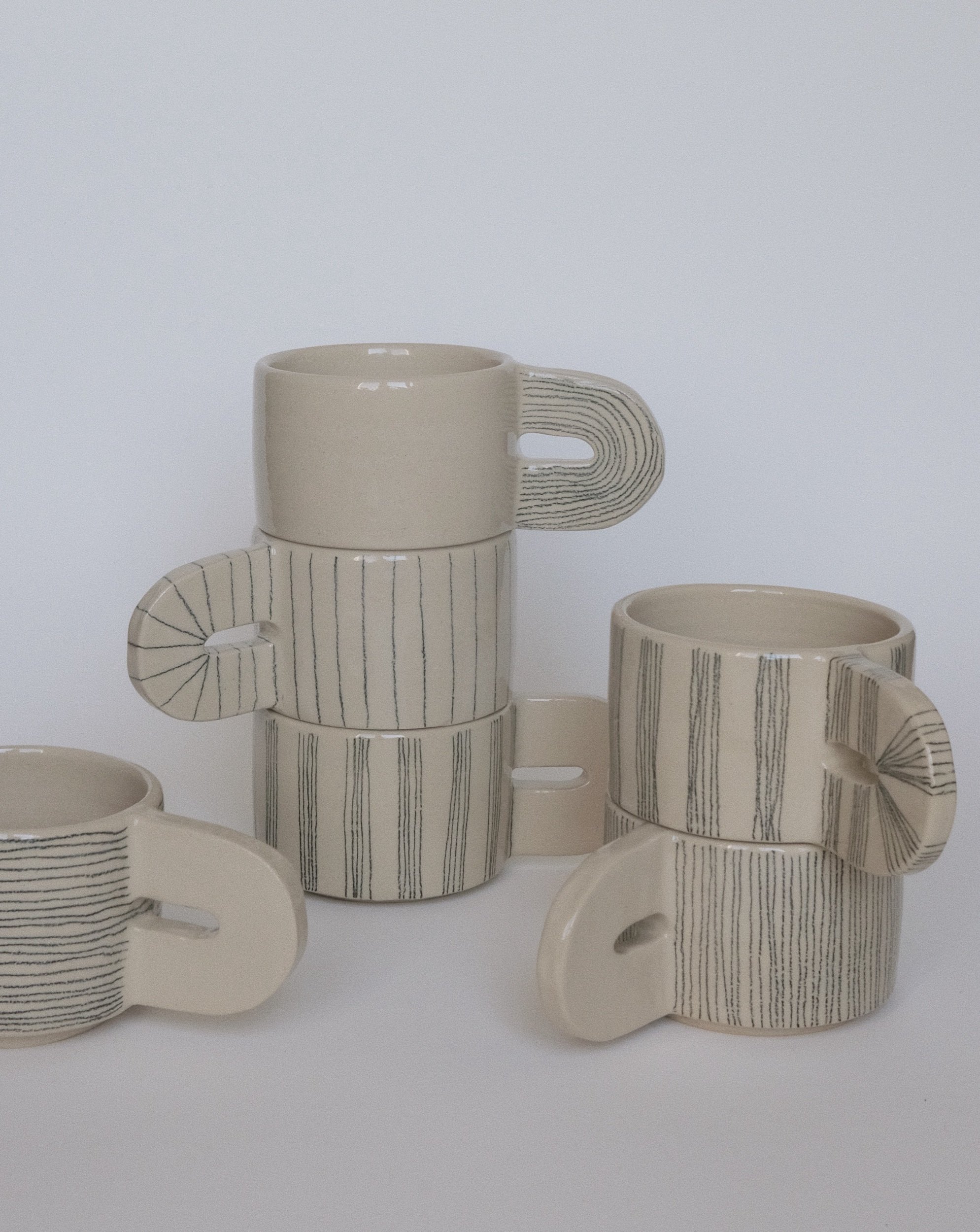 stackable mug pencil