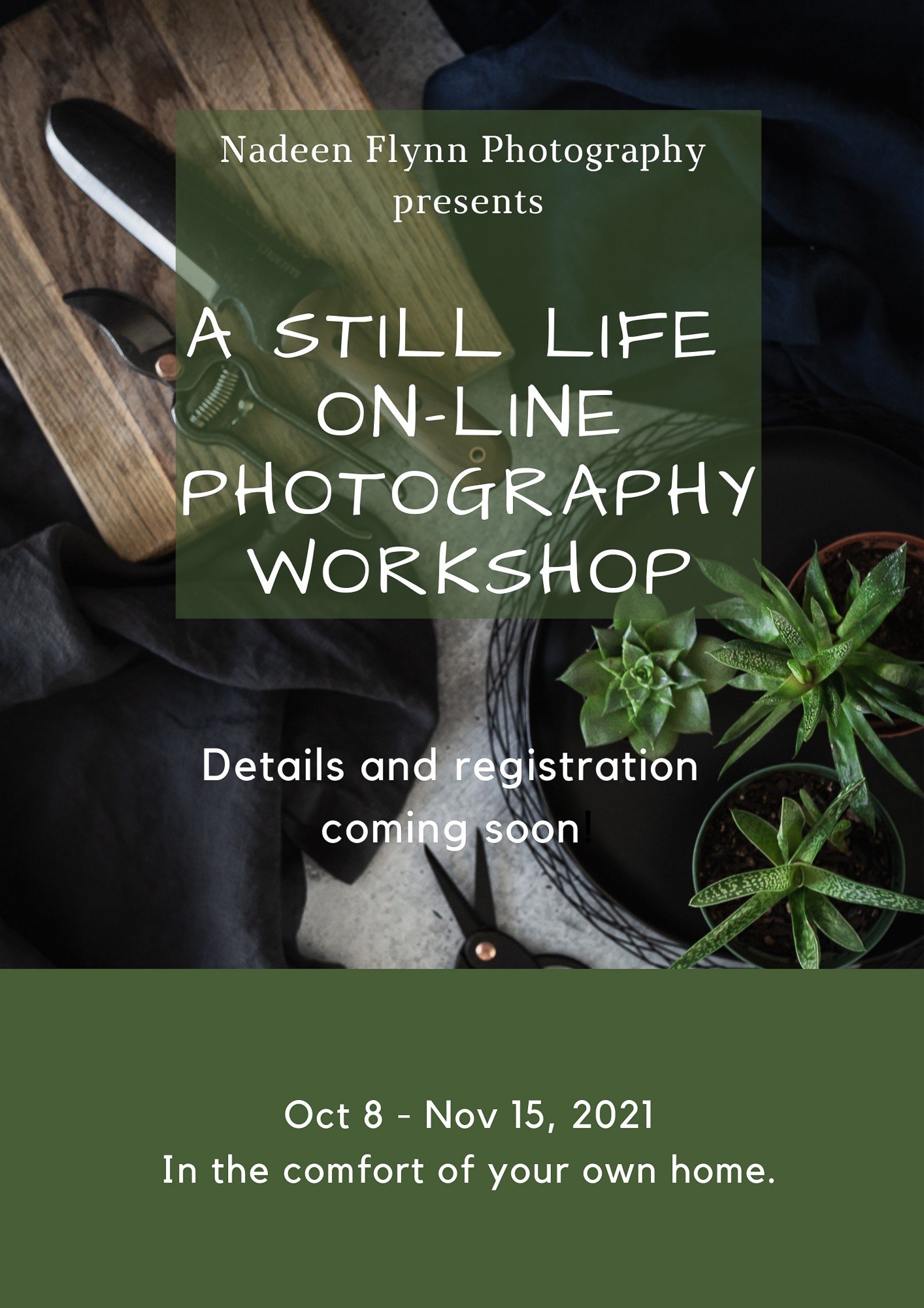 Photography Online Still Life Workshop