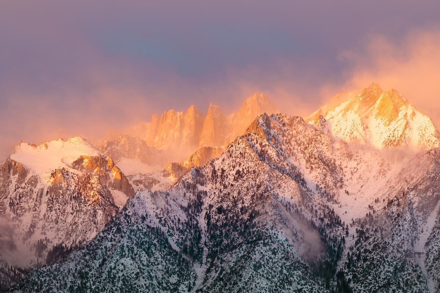 Mount Whitney on a very magical morning. After an overcast, rainy few days, the storm decided to move out creating quite a beautiful sunrise show.

Happy Earth Day! 🌎 

A group of photographers from @womencapturemagic have come together to share our