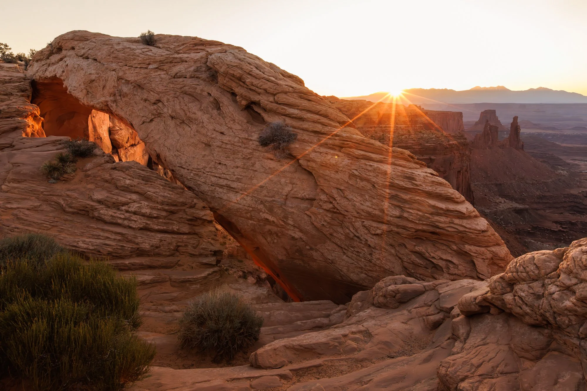 Mesa Arch at sunrise