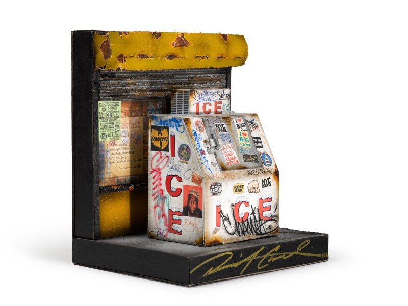 Ice Box with store front stand — Danny Cortes