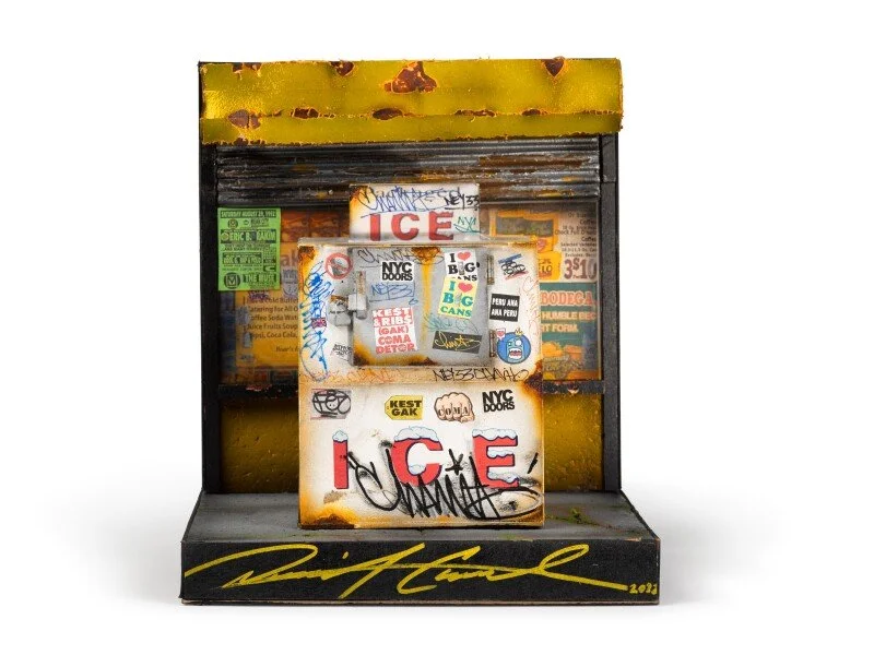 Ice Box with store front stand — Danny Cortes