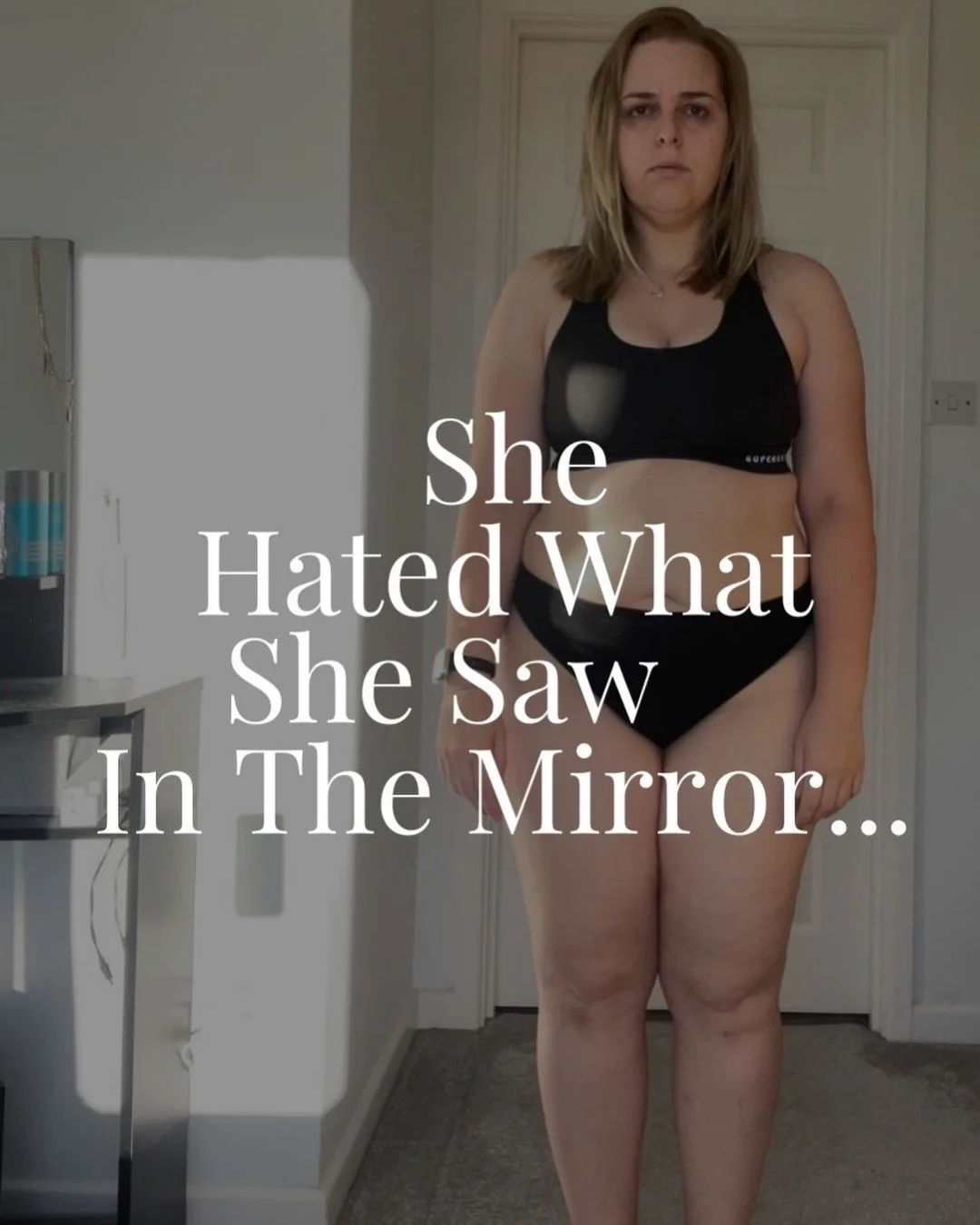 She hated her reflection. Not just her body. The shame, the emotional spirals, the noise in her head.

Years of crash diets, rebound weight gain and injury that just felt like the final straw.

She didn&rsquo;t need another strict meal plan, another 