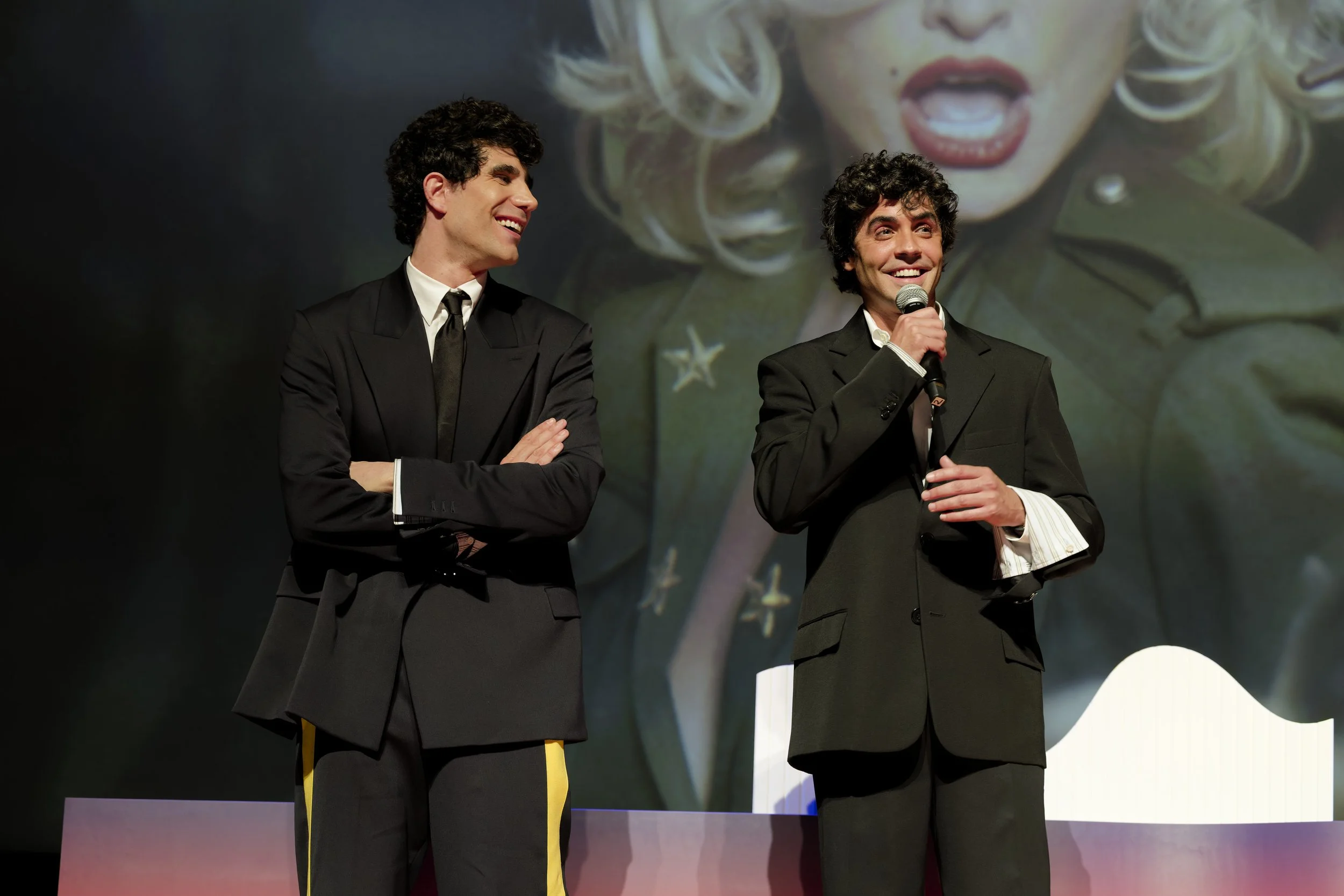 Javier Calvo & Javier Ambrossi au Biarritz Film Festival - Nouvelles Vagues pour le film LA BOLA NEGRA
