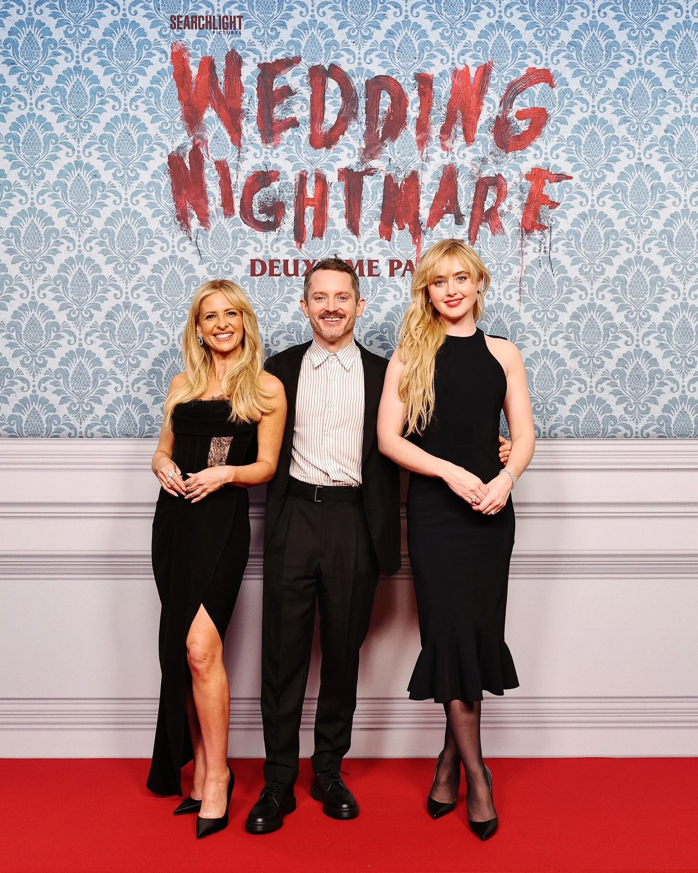 𝘞𝘩𝘦𝘯 𝘪𝘯 𝘗𝘢𝘳𝘪𝘴&hellip;🩸
Tr&egrave;s tr&egrave;s heureux d&rsquo;avoir accompagn&eacute; comme talent handlers la mythique Sarah Michelle Gellar et la fantastique Kathryn Newton, pour la dream team de @searchlightfr et @la_petiteboite !! 🫶