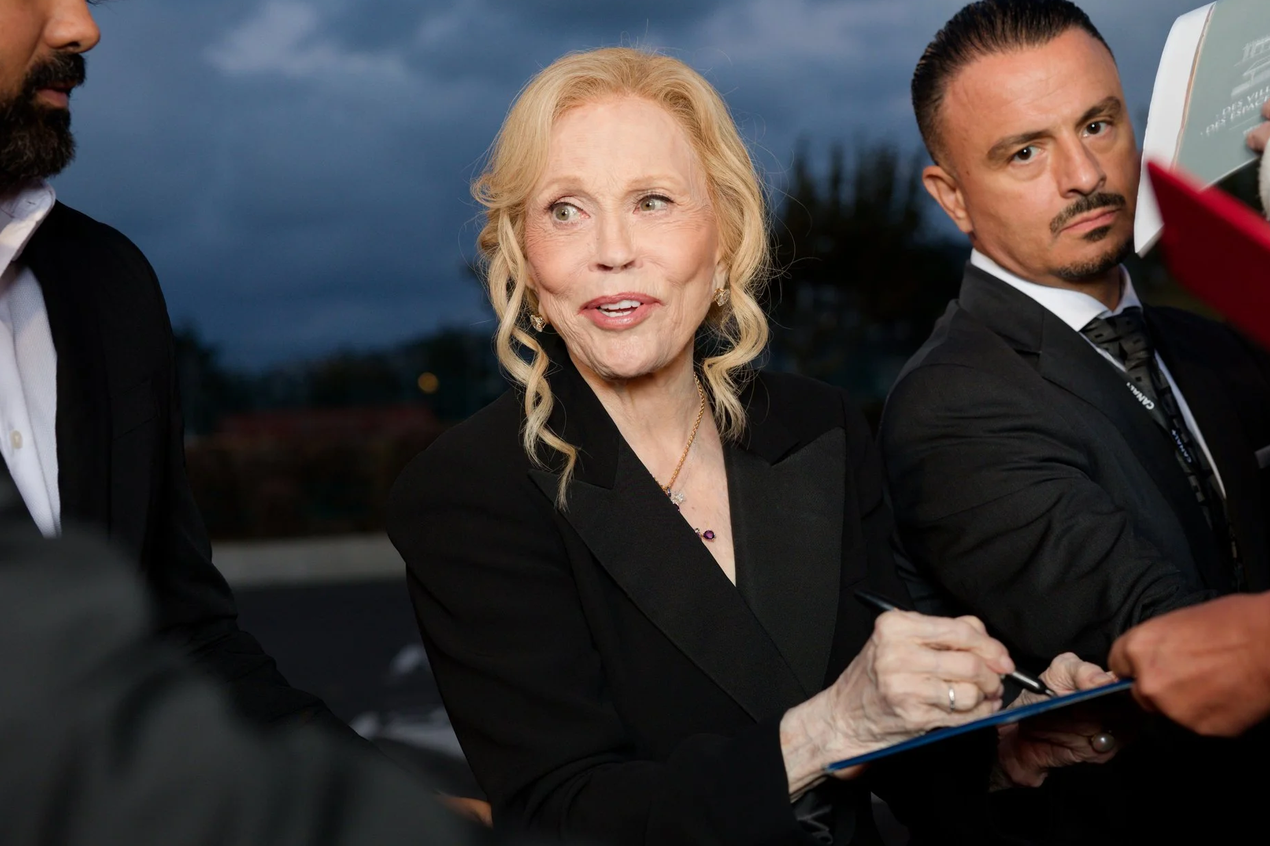 Faye Dunaway au 52e Festival de Deauville pour le film PRIMA