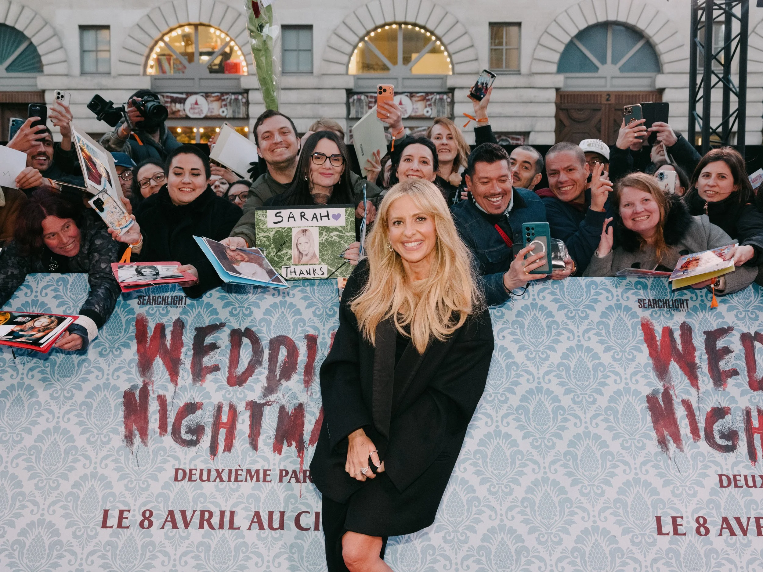 Sarah Michelle Gellar à l'avant-première de WEDDING NIGHTMARE : DEUXIÈME PARTIE