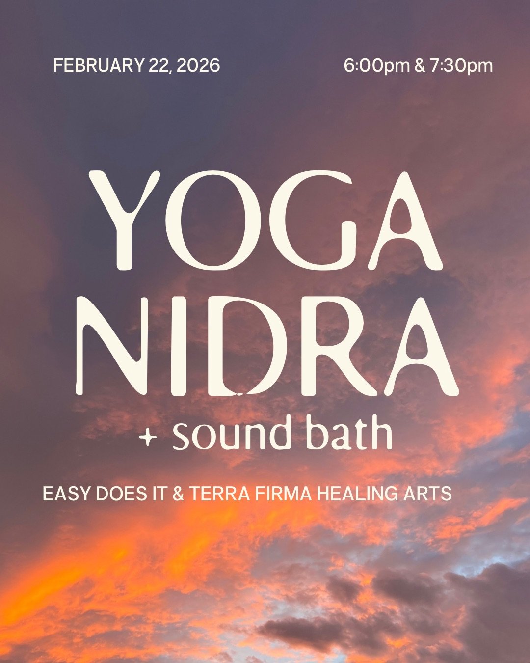 Yoga Nidra + Sound Bath at Easy Does It