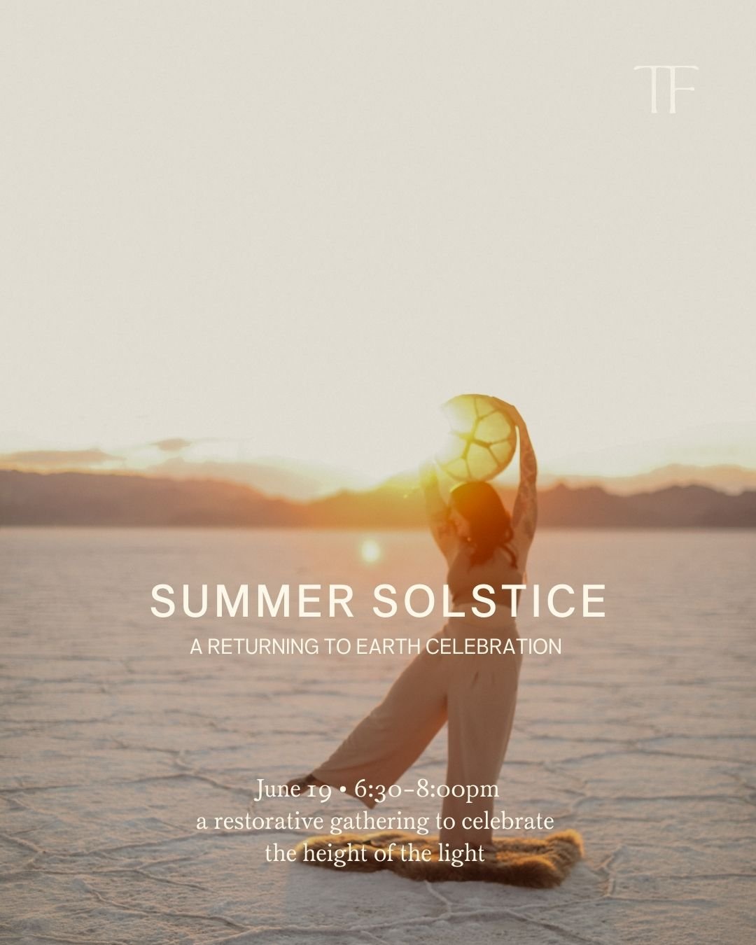 Summer Solstice a Returning to Earth Celebration