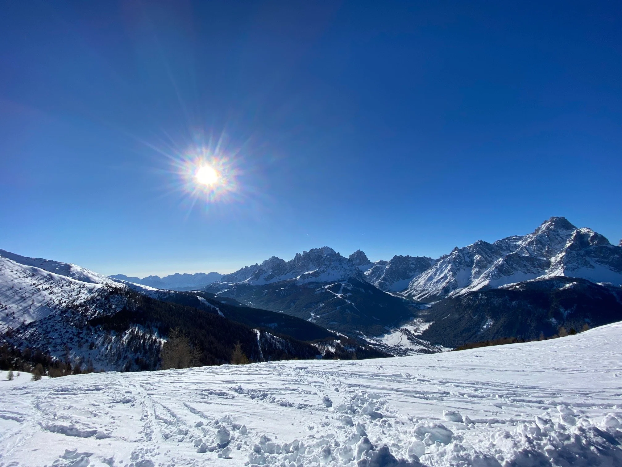 Ein Schitag in Südtirol