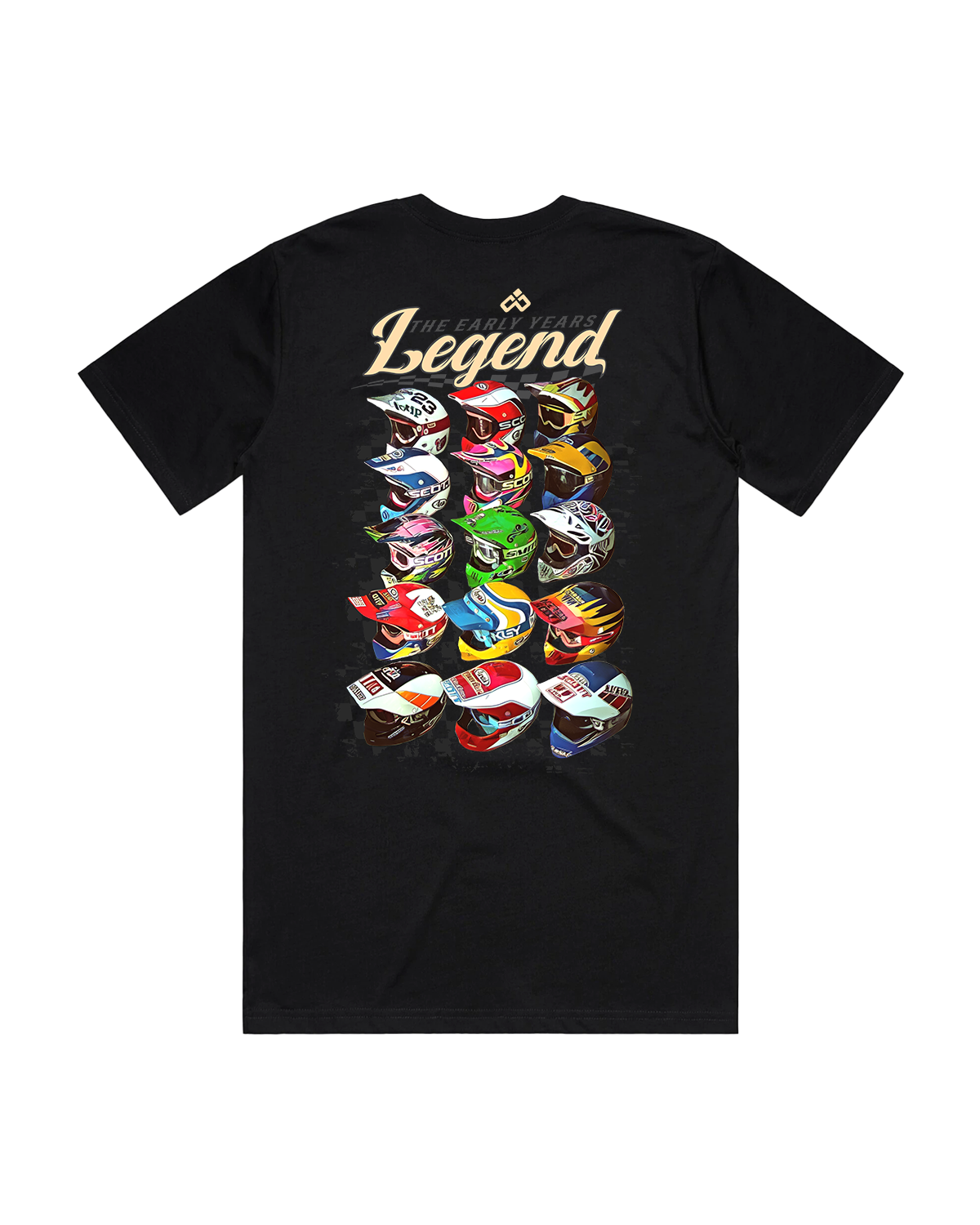WHITE BROTHERS LEGENDS 'HELMETS' TEE